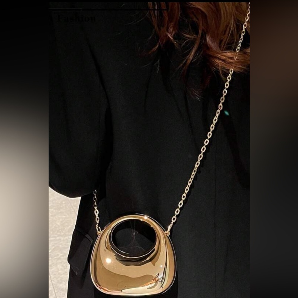 New crescent shape mini acrylic crossbody bags